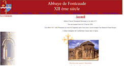Desktop Screenshot of abbaye-de-fontcaude.com